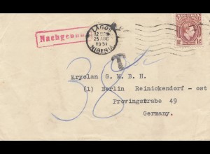 Nigeria: 1951: Lagos to Berlin