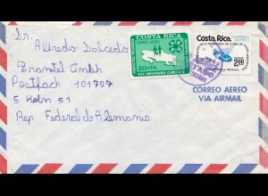 Costa Rica: 1977 letter to Köln