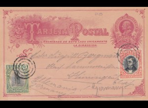 Costa Rica: 1904: post card Limona