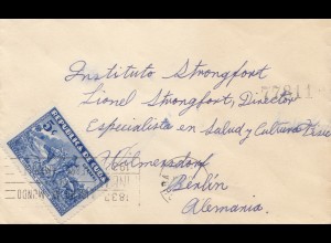 1933: letter to Berlin - Stronfort