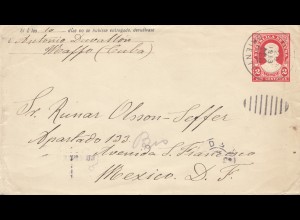 1913: letter to Mexico