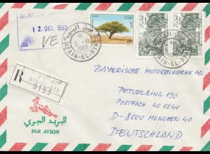 French colonies: Algerie: 1983 registered Ain-el Bya to BMW München