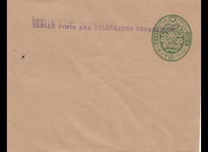 India: unused letter Indian post and Telegraphs Department