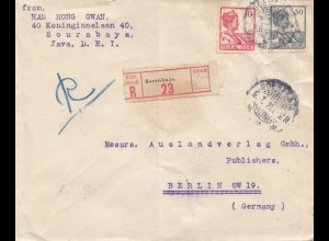 Java 1921: Registered Sourabaya to Berlin