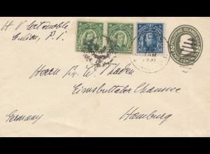 Philippines 1931: letter to Hamburg