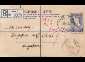 Malaysia: 1960: Ipoh registered to Singapore