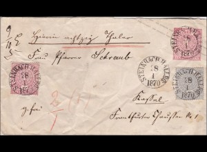 NDP: Brief von Steinbach Hallberg 1870