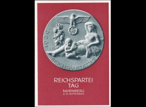Ganzsache Propagandakarte Reichsparteitag 1939