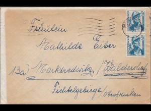 Saar: 1948 Saarbrücken nach Waldershof