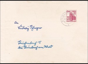 BiZone: Brief aus Steinbach 1948