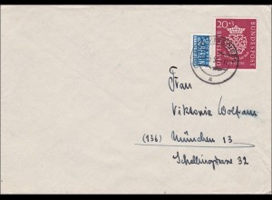 1951 Brief aus Bad Kissingen