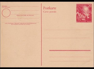 Ganzsache - Postkarte