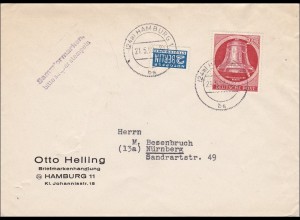 Brief 1952 nach Nürnberg