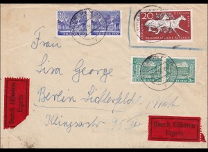 Eilboten Brief nach Lichtenfelde 1956