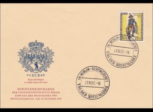 FDC Tag der Briefmarke 1955