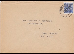 Brief 1948 nach USA