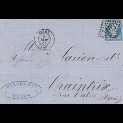 1865: Reins to Chaintrix