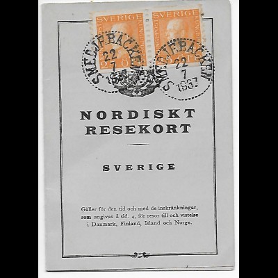 Reisepass Smedjefracken 1937