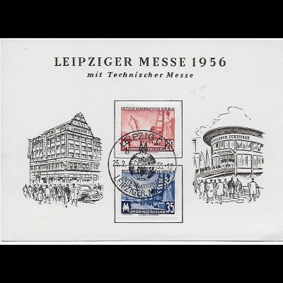 Leipziger Messe, Technische Messe 1956