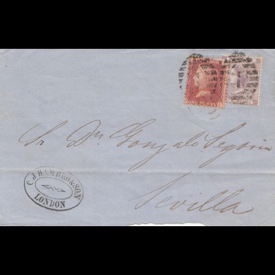 England: 1866: London nach Sevilla - Briefteil