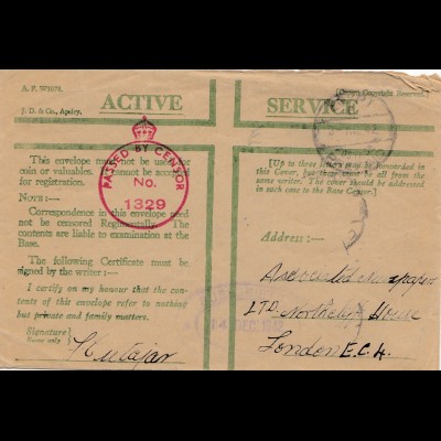 POW - Kgf: 1942 nach London