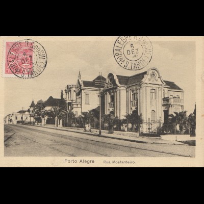 Brazil: 1898: post card Porto Alegre