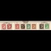 Falkland Islands stamp collection 1878-1904, seams to be complete, incl. #7, */o
