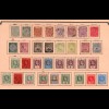 Fiji stamp collection until 1904 nearly complete, Stempelmarke, as well #1-7 */o