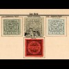 States of India from Alwar-Wadhwan, giant collection until 1909 */o, rare stamps