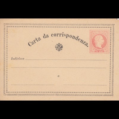 Ganzsache, Blanko, Carta da corrispondenza.
