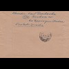 Einschreiben Richen/Sinnsheim 1947 nach Karlsruhe