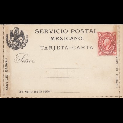 2x Servicio Postal Mexicano, unused