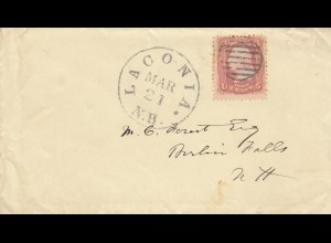 2 covers Laconia N.H. to Berlin