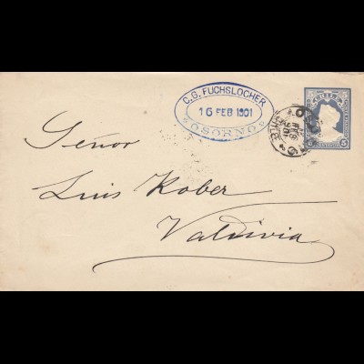 Chile: Osorno 1901 to Valdivia