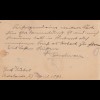 1893: post card Adelaide to Chemitz, forwarded Magdeburg/Germany