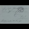 1896: post card Antofagasta to Nürnberg