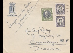1933: Valparaiso to Copenhagen/Denmark, via Buenos Aires