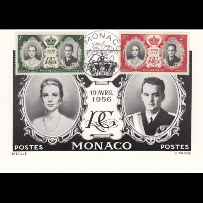 1956: post card Maximumkarte
