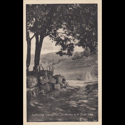 Wohlfahrts-Postkarte 1917 Galizien Feld-Post
