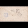 letter Netherland India 1887, via Penang to Amsterdam