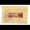 Postkarten-Brief 1901 nach Buenos Aires, siehe Rückseite