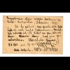 Rus: 1915 Kgf Post Tschits/Sibirien nach Ungarn