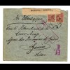 Rus: 1916: 3x Briefe an Rotes Kreuz in Genf mit Zensur