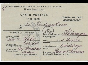 Kgf/PoW: 1947: Dordogne nach Heldrungen