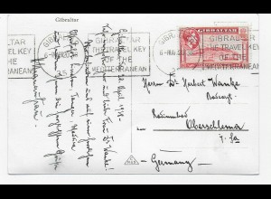 Gibraltar 1920: Ansichtskarte nach Oberschlema