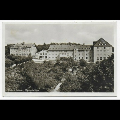 Ansichtskarte Gunzenhausen Hensoltshöhe 1955 nach Fürth