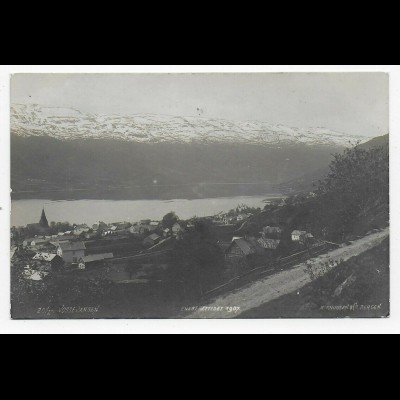Ansichtskarte Norwegen Vossvangen Eneberettiget 1907/Bergen