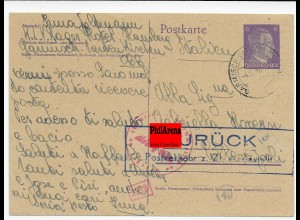 KLV Lager, Hotel Hausberg, Garmisch-Partenkirchen nach Italien 1943, ZURÜCK