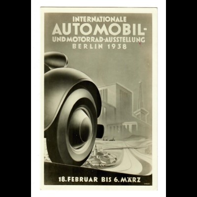 Internationale Automobil- und Motorrad-Ausstellung, Berlin 1938, Sonderstempel