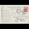 photo post card Tristeza, Porto Alegre 1901 to Genf/Switzerland, Esel